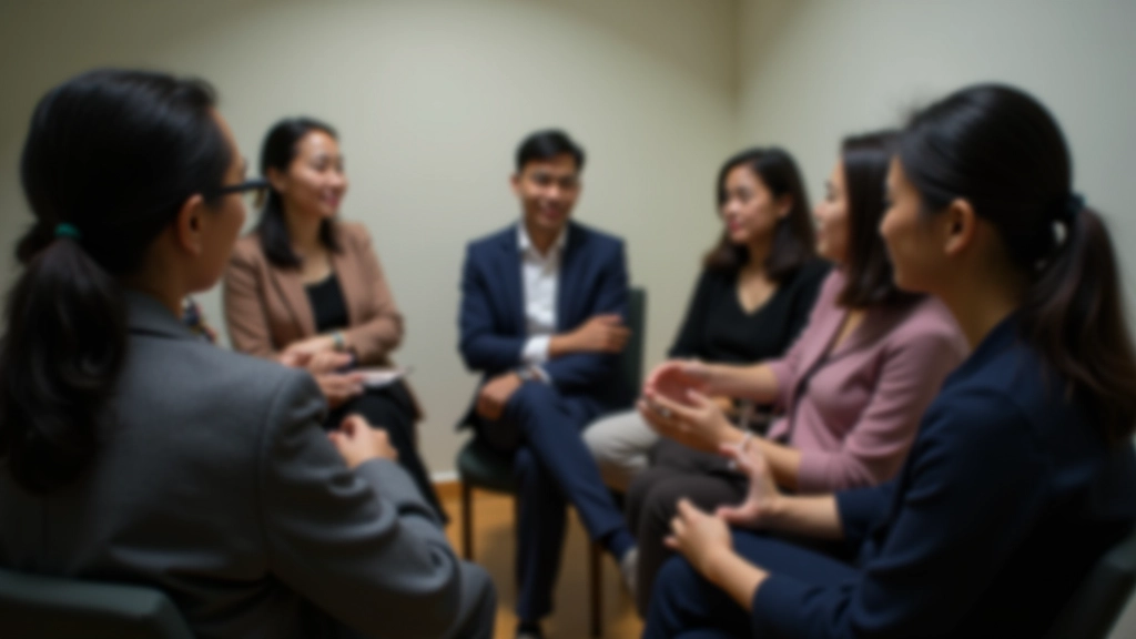 Group discussion workshop setting